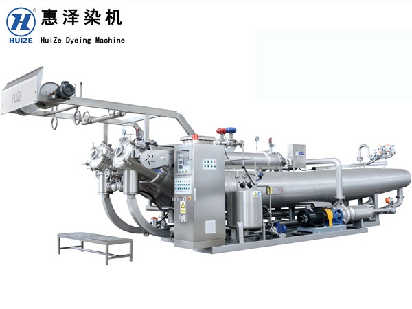 2024年10月染色机投产案例｜绍兴华夏产业园三分厂 惠泽HZ652-B大容量节能染缸梭织面料量产落地