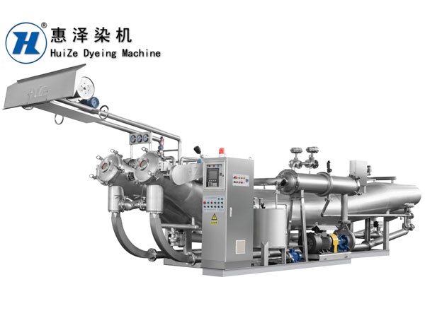 2024年03月厂区调试案例｜福建大型纺织车间 惠泽HZ652低浴比染缸批量调试 革基布专用染色设备